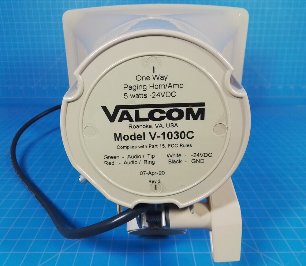 Valcom 5-Watt Horn V-1030C