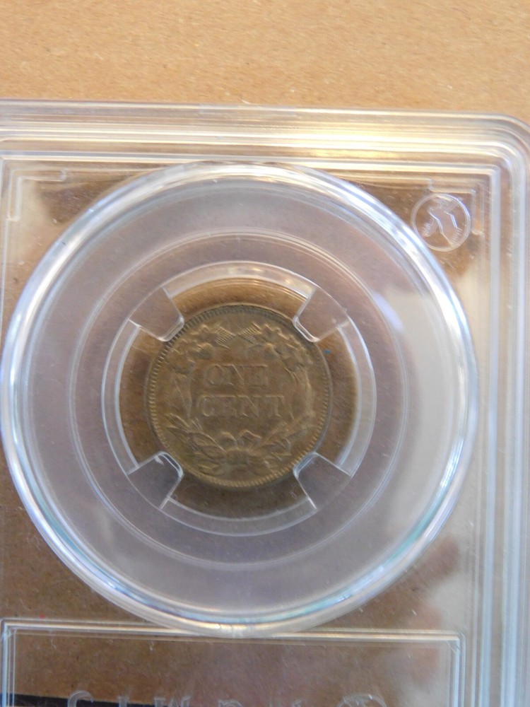 1858 FLYING EAGLE CENT SMALL LETTERS ( UNCIRCULATED )