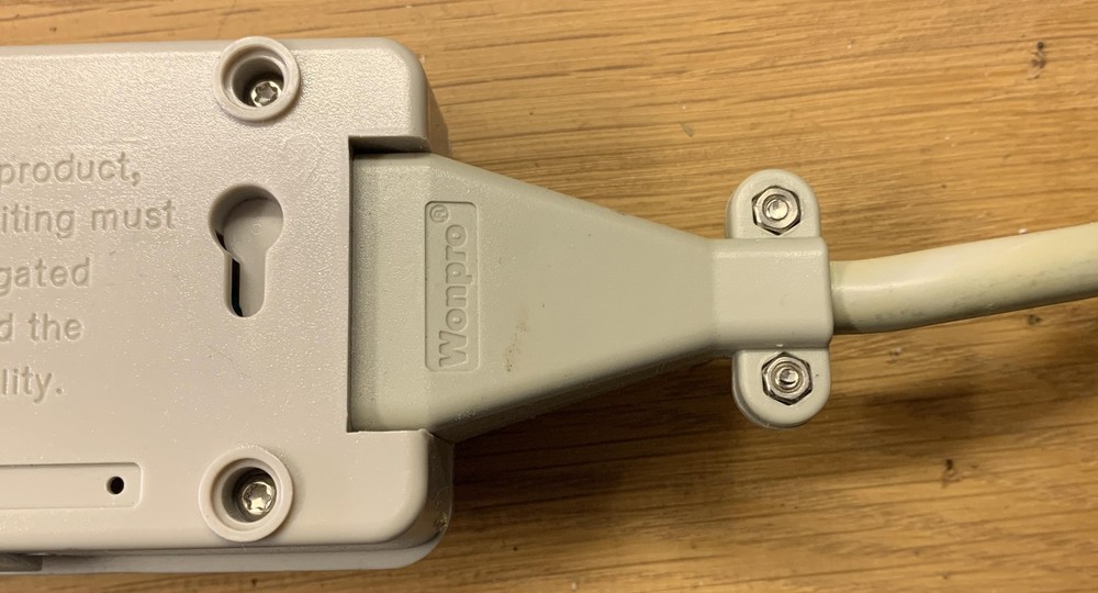 Outlet Strips 2 @ 5 outlet WONPRO Multi Euro-pre owned