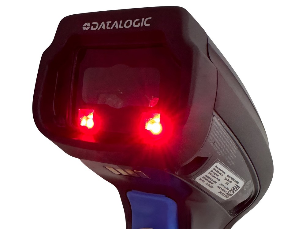 Datalogic POWERSCAN PM9501 Warehouse Radio System Barcode Scanner w/Kit TESTED