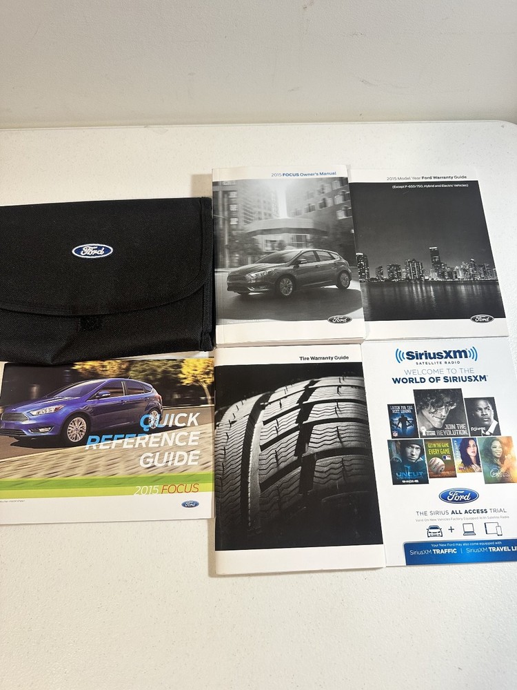 2015 Ford Focus Owner's Manual Set