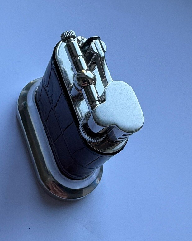 Boxed Dunhill Unique Club ‘Fluid’ Table Lighter - Overhauled