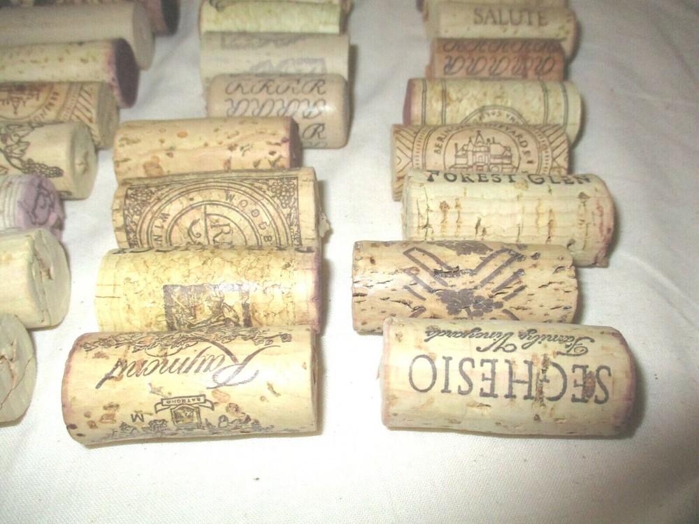 41 Assorted Used Wine Corks Crafts