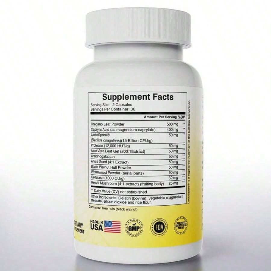 Candida Cleanse - Gut and Colon Support