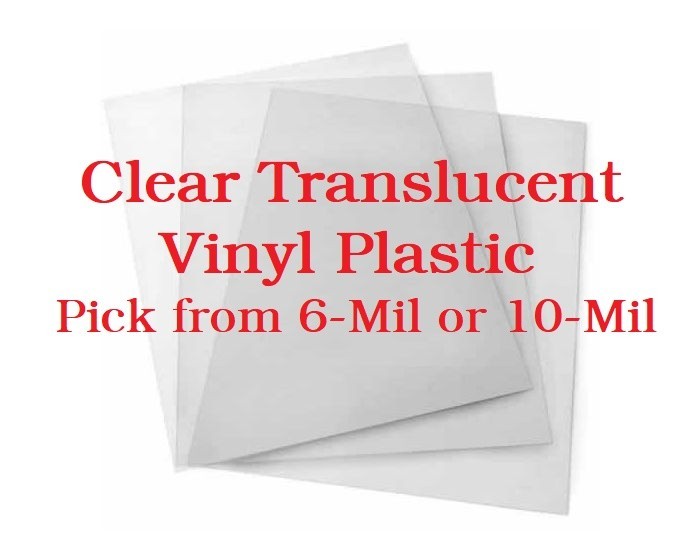 7"x10" Clear Plastic Stencil - Snow Princess (RA251)