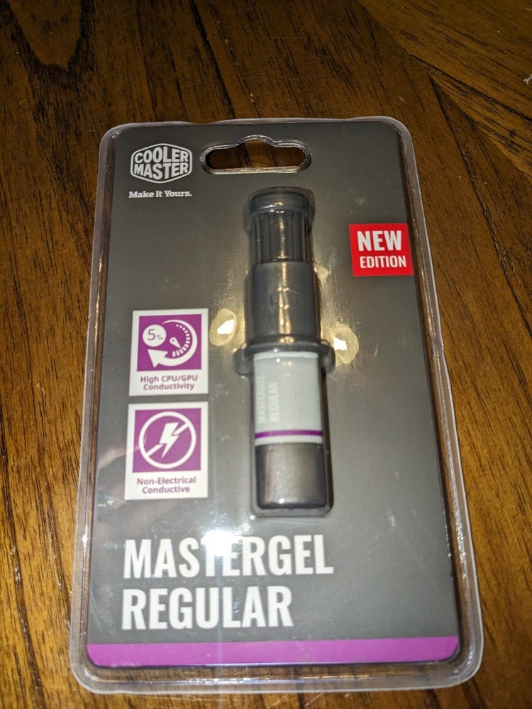 Cooler Master New Edition MasterGel Regular High Performance Thermal Paste.