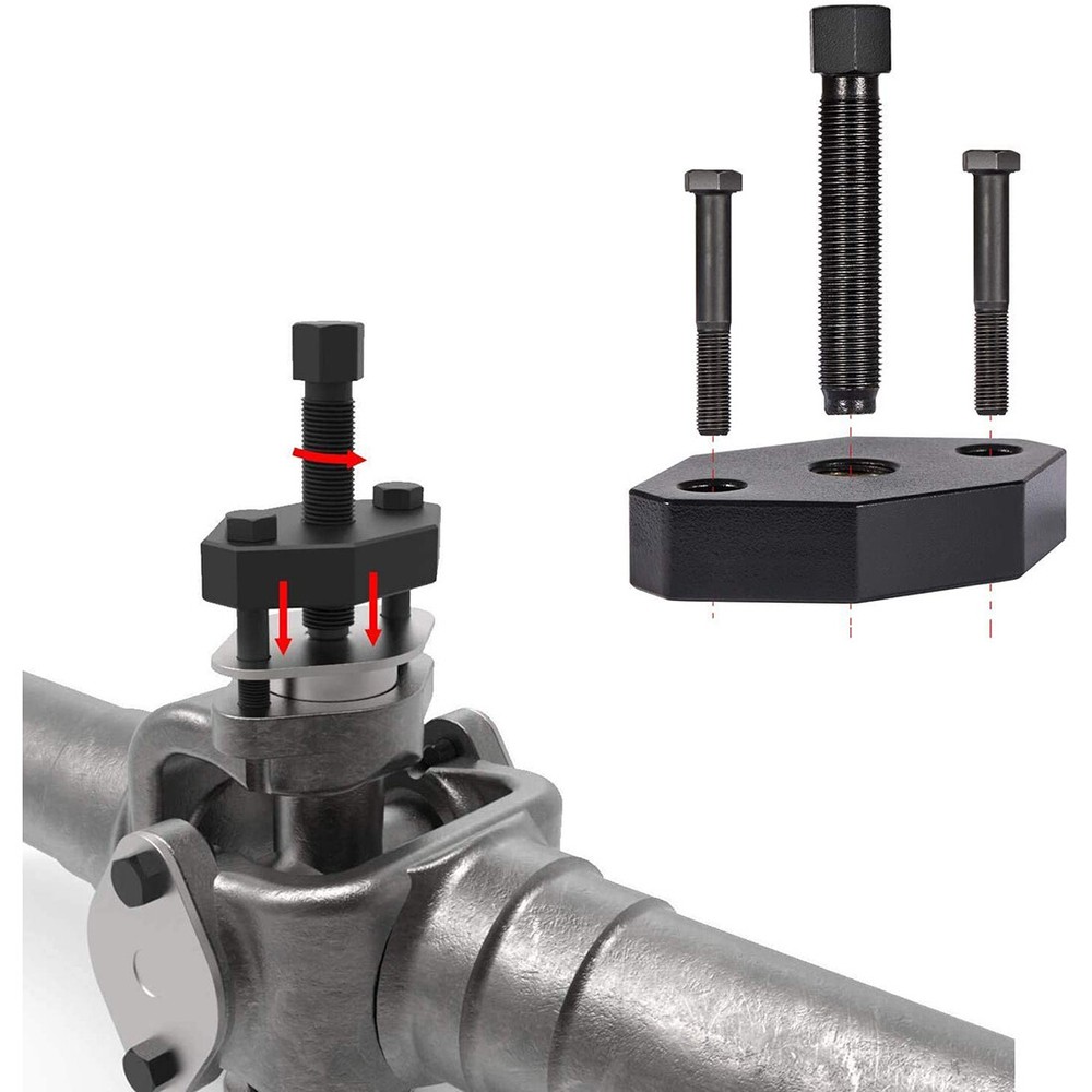 10102 Universal U Joint Puller Removal + 5192 Bearing Cup Installer Tool Set