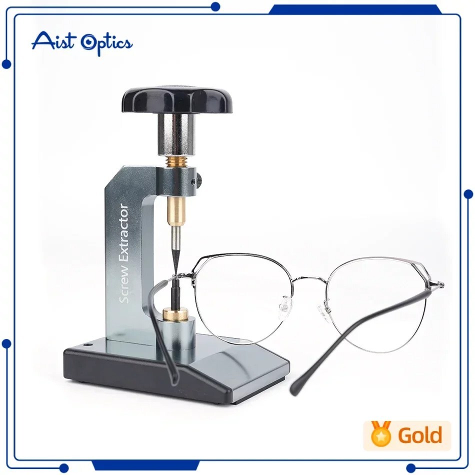Eyeglass Screw Extractor Lens Tool Broken Screw Removal Eyeglasses Processor
