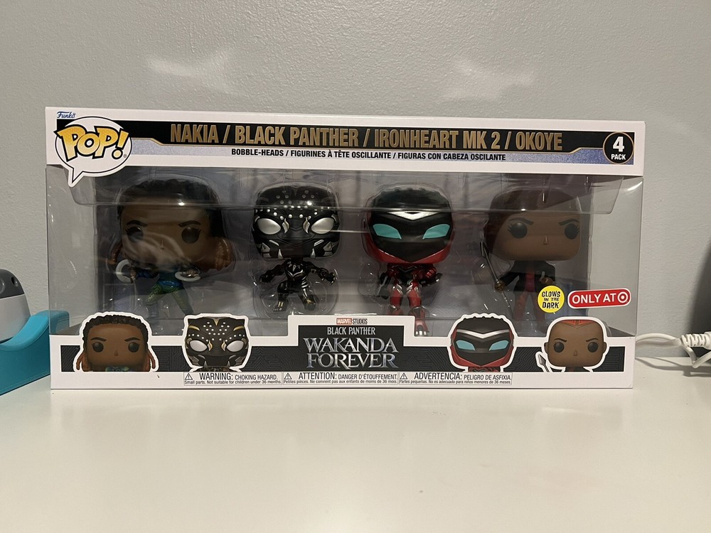 Funko POP! Marvel Black Panther: Wakanda Forever - 4pk