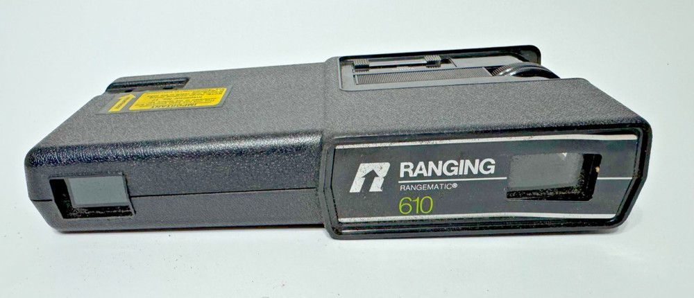 Vintage Ranging Rangematic 610 Distance Rangefinder Tool  With Case