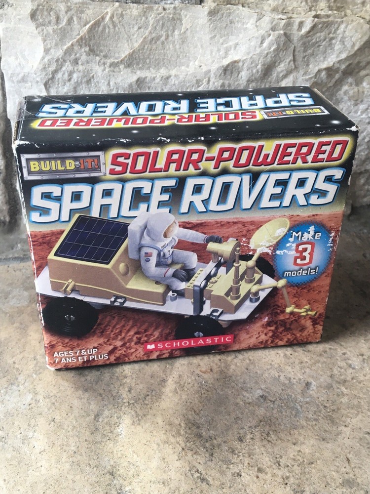 Scholastic Solar-Powered Space Rovers with Original  Box Pre- Owned