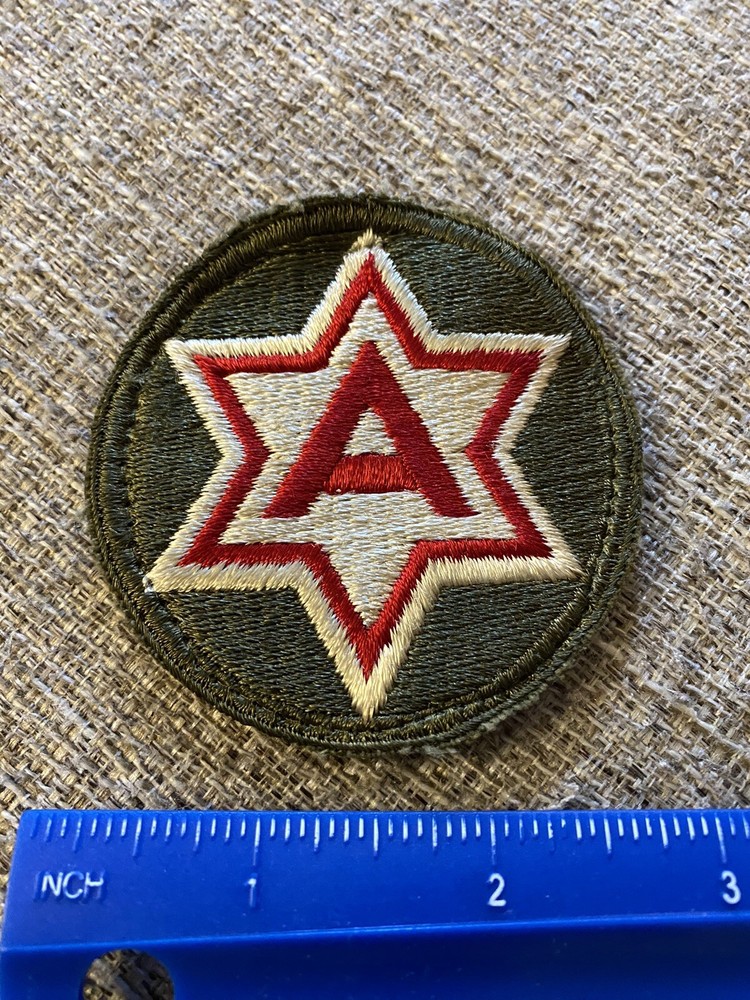 US Army 6th Army A Patch INV8443