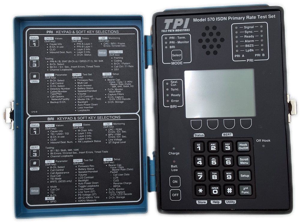 TELE-PATH Model 570 Telecom Portable test set