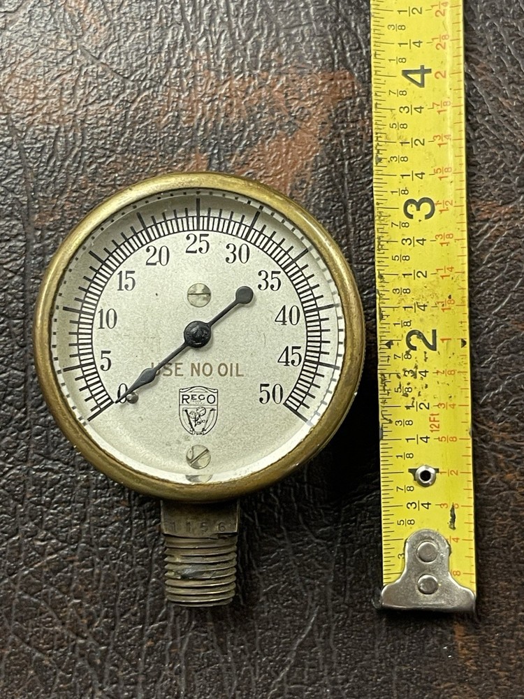 Antique REGO Regulator Gauge