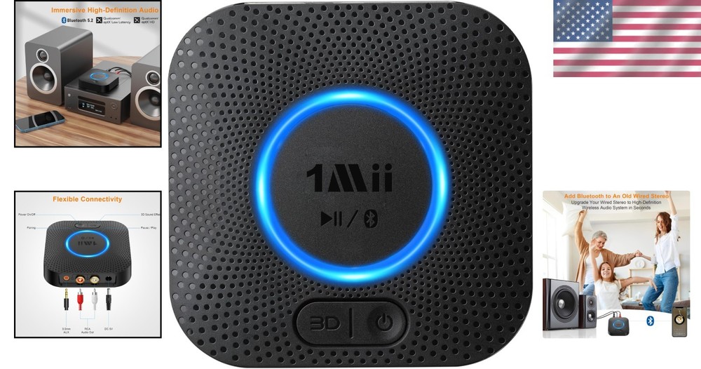 Hi-Fi Wireless Audio Adapter, Bluetooth 5.3