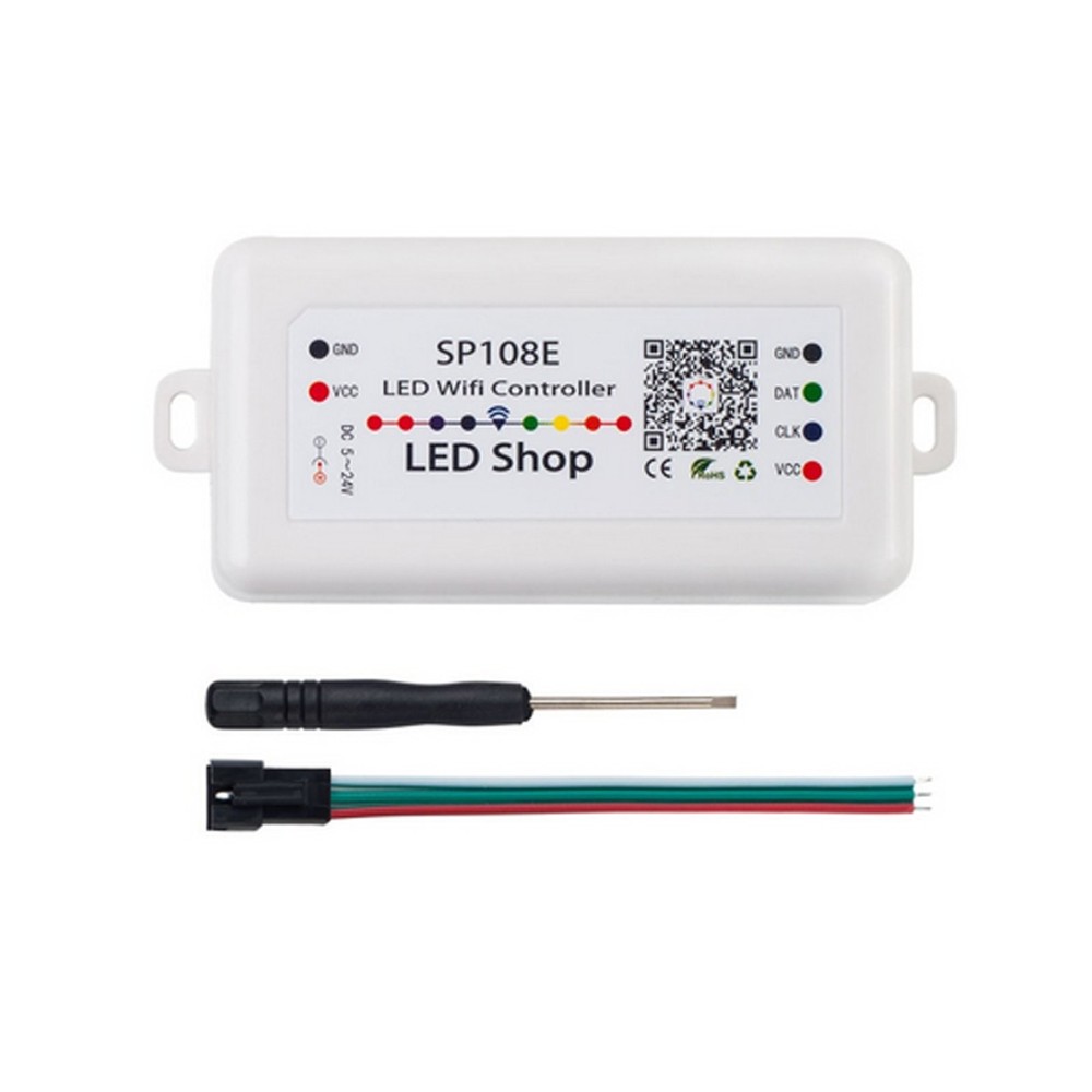 LED Controller with Wi-Fi Control SP108E (RGB, 5-24 V)