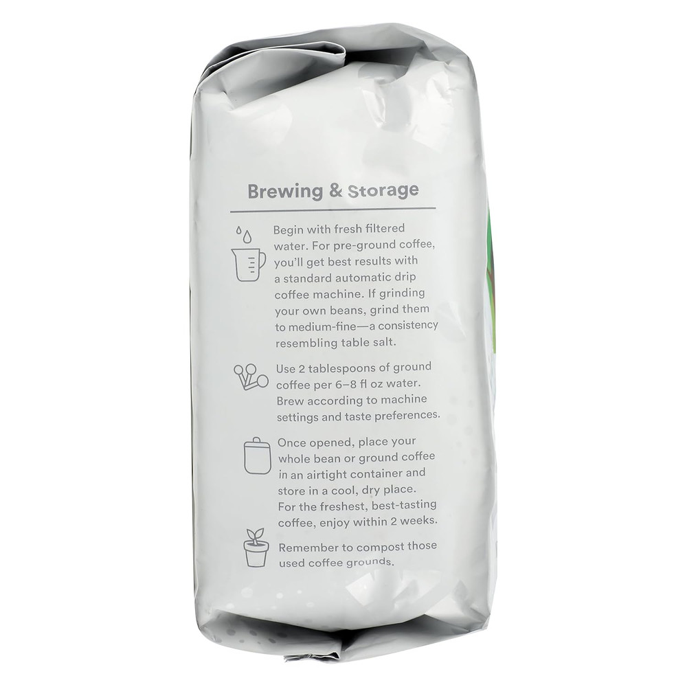 , Hometown Blend Whole Bean Coffee, Medium-Light Roast, 24 Ounce