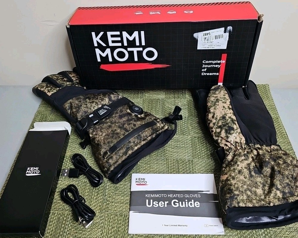 KEMIMOTO HEATED GLOVES CAMO