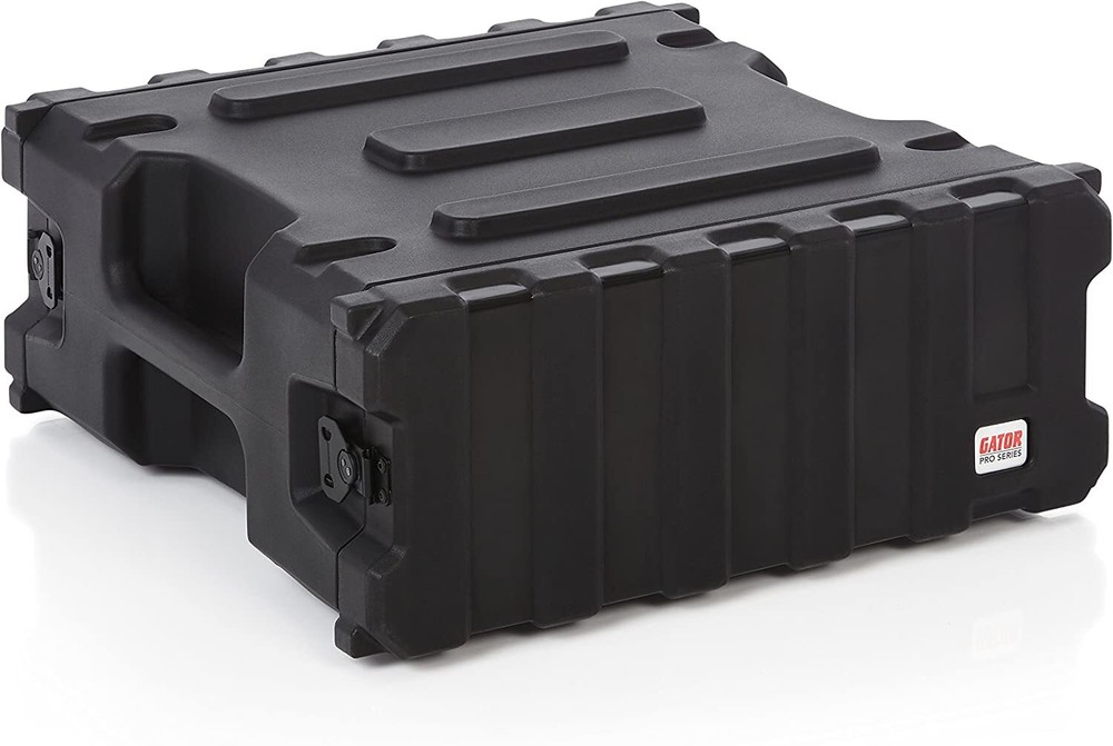 Gator Cases Pro Series Rotationally Molded 4U Rack Case with Standard 19" Depth