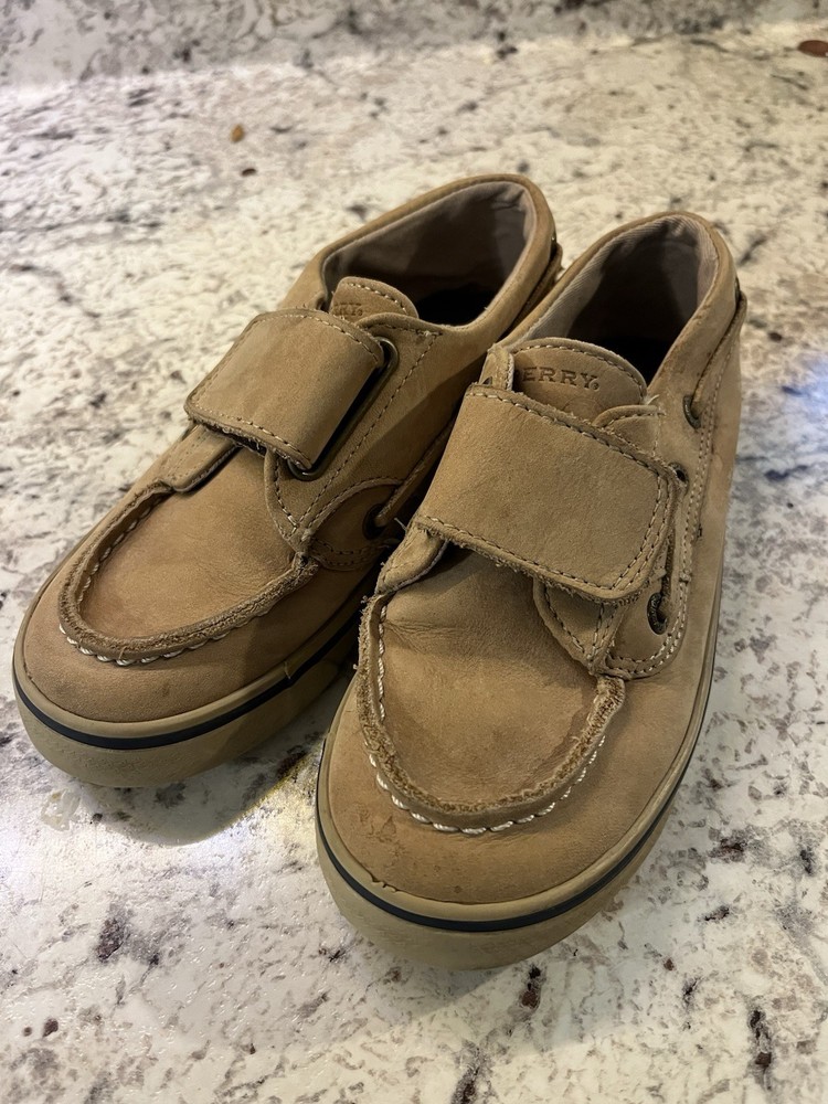 Sperry Top Sider Boys  Size 12.5 Leather