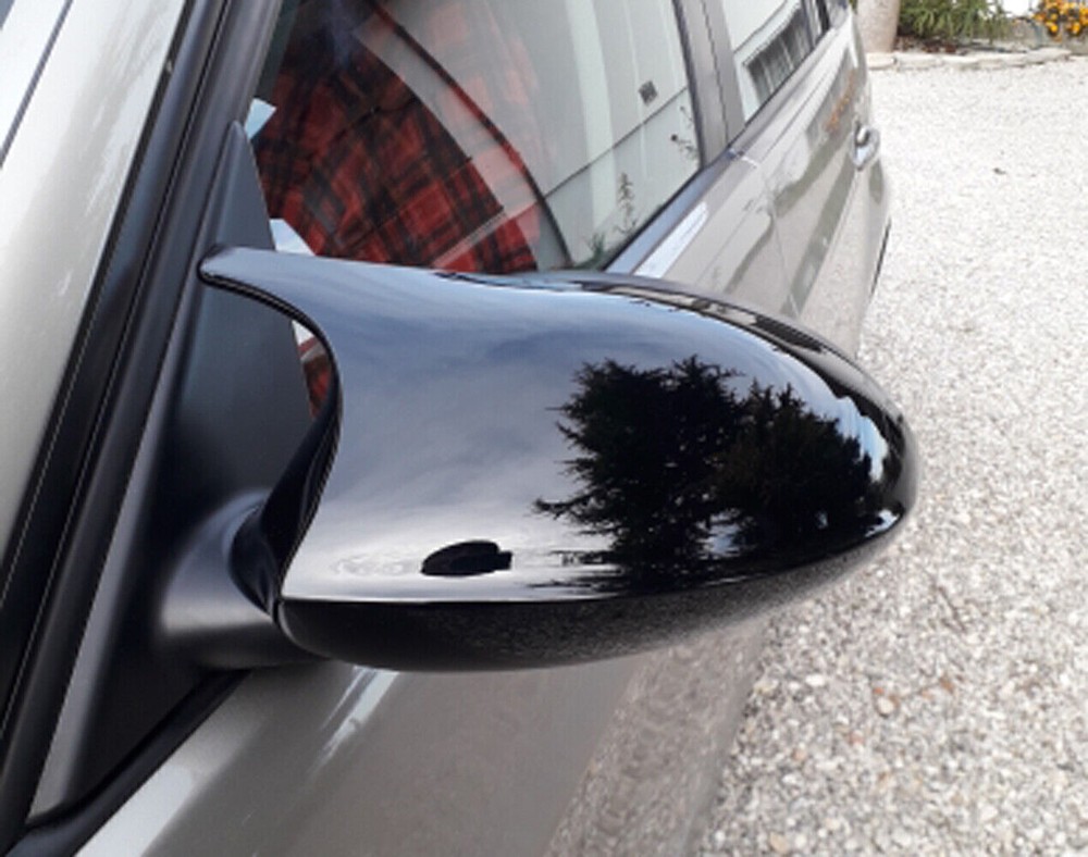 For BMW E90 E91 E92 E93 PRE-LCI Gloss Black M3 Style Side View Mirror Cover Caps