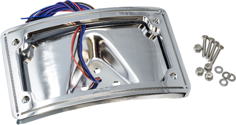 LECTRIC LIGHTING CO Perfect Plate Light LLC-CPPL-C Curve Chrome