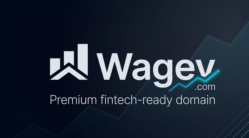 Wagev.com | Premium 5-Letter Brandable Domain | Fintech & EV Tech .COM