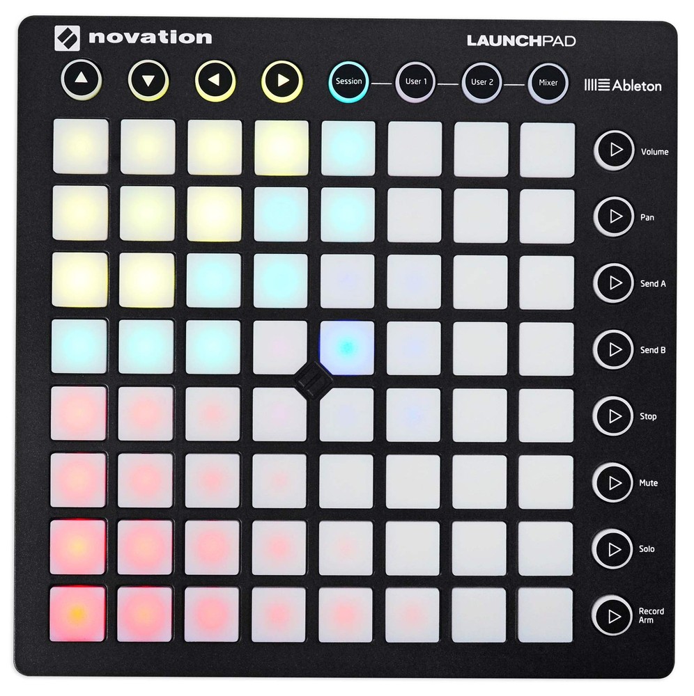 Novation Launchpad Ableton Live Controller with 64 RGB Backlit Pads (8x8 Grid)