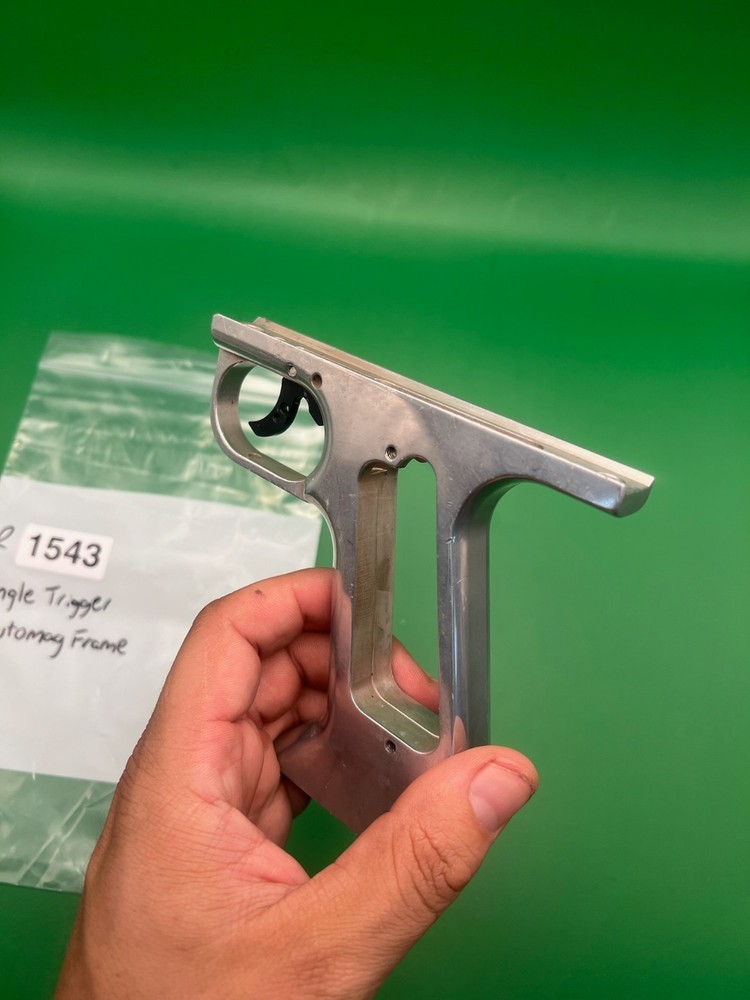 PaintBall Single Trigger Automag Frame Silver