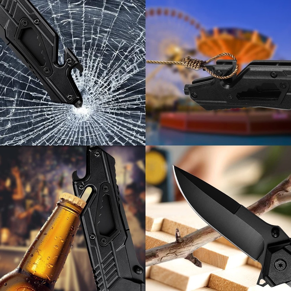 7.9" SPRING OPEN ASSISTED TACTICAL FOLDING POCKET KNIFE EDC Blade Tactical Tool