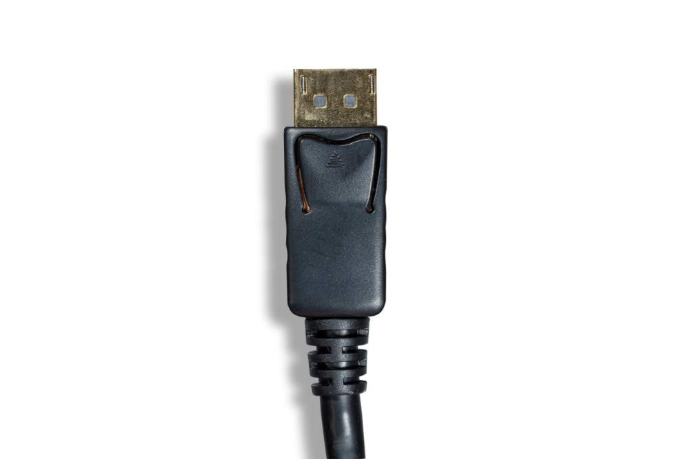 2 PCS DisplayPort To DVI Cable Passive DP To DVI-D 3FT One-Way Source Adapter