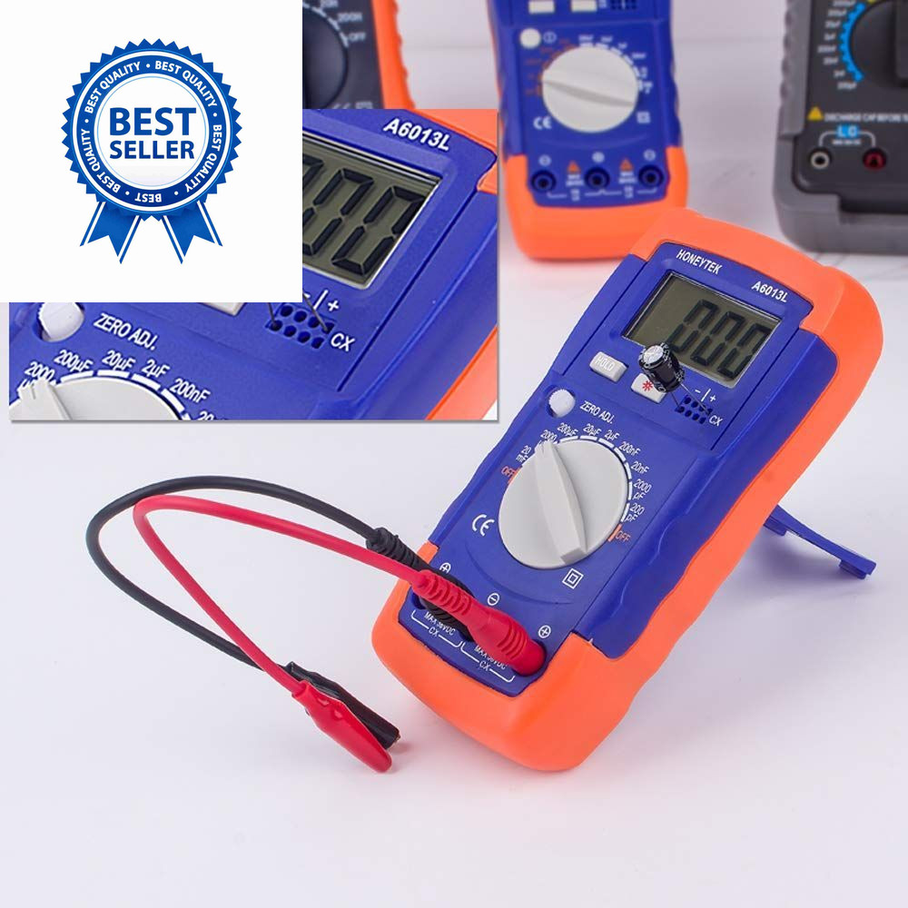 Honeytek A6013L Capacitor Tester Black