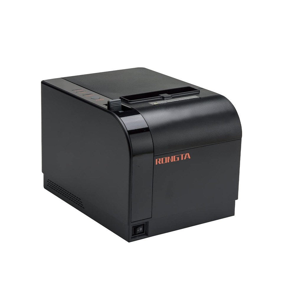 Rongta Thermal Receipt Printer, 80mm Printers, MEDIUM, Black