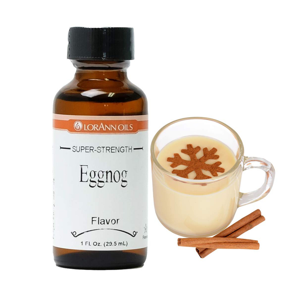 Lorann Eggnog SS Flavor, 1 Ounce Bottle