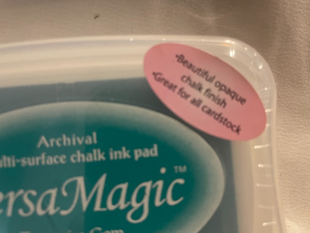 NEW Versa Magic Large Archival Multi-Surface Chalk Ink Pad - Turquoise Gem