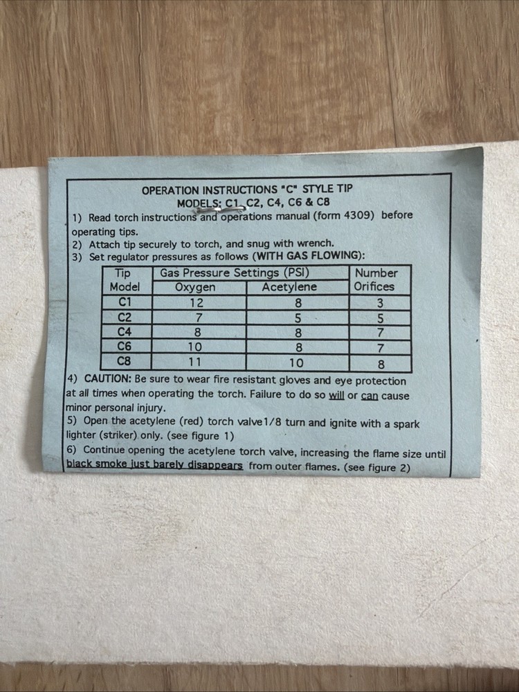 Smith C6 HVAC Multi-Flame Tip (2.82” ID)