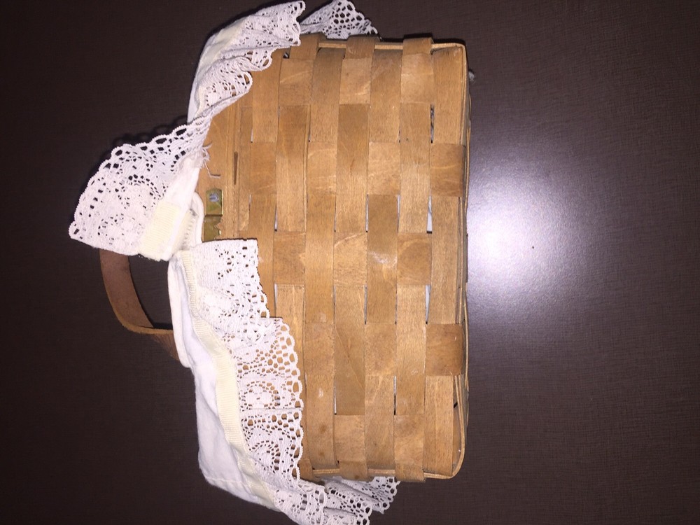 longaberger basket With Skirt.