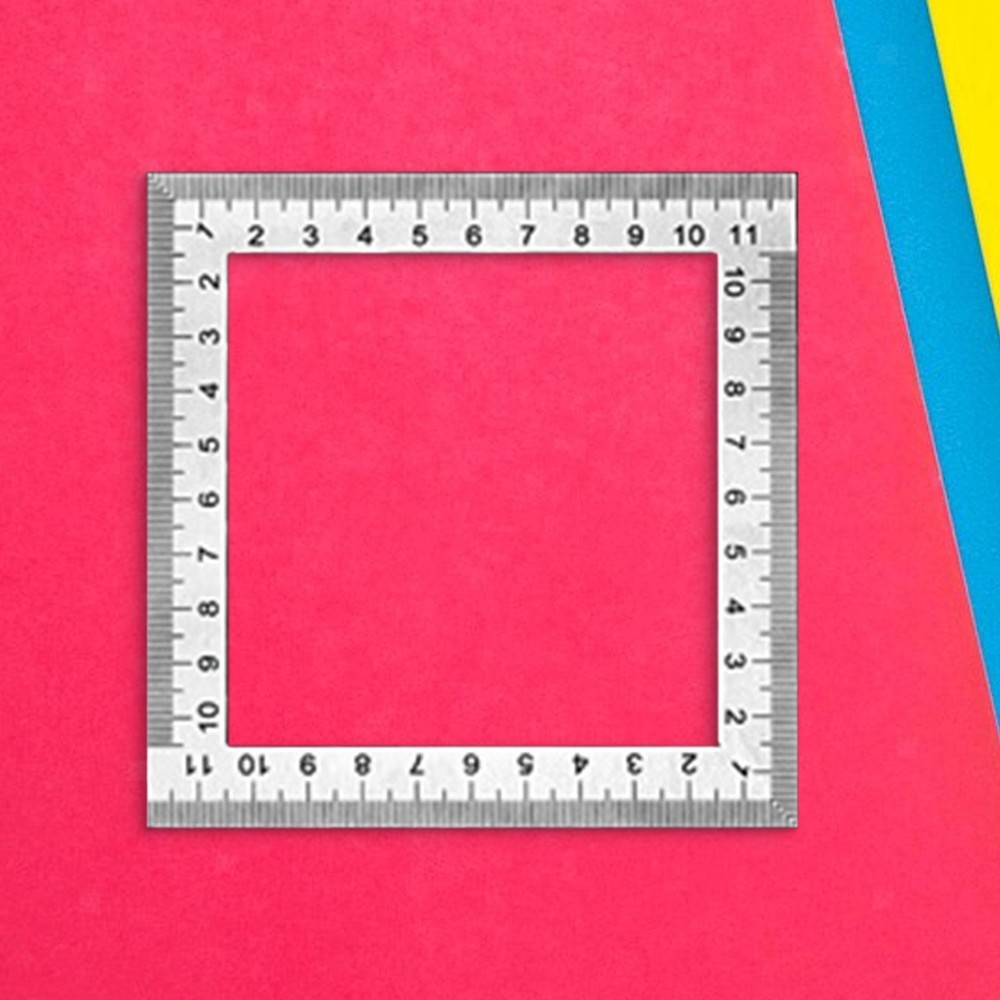 Square Ruler Geometry Measurement Ruler for Frame Work