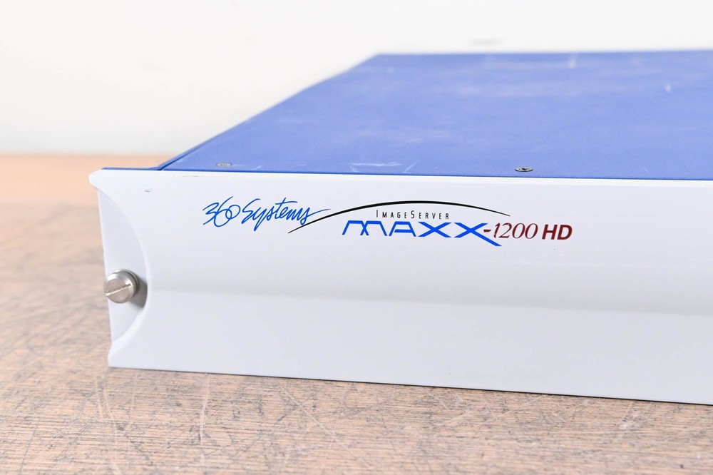 360 Systems MAXX-1200HD High Definition Broadcast Server CG0007T