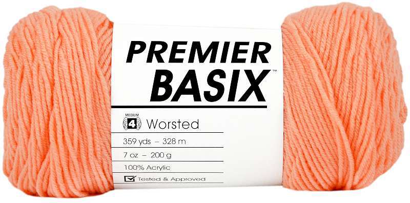 Premier Yarns Basix Yarn Peach