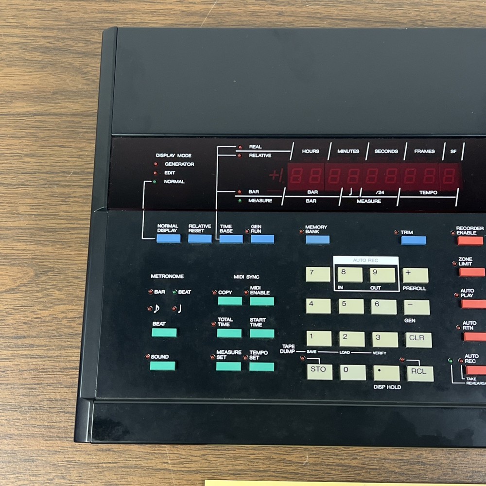 Fostex 4050 Autolocator Multitrack Controller Timecode Generator Midi Excellent
