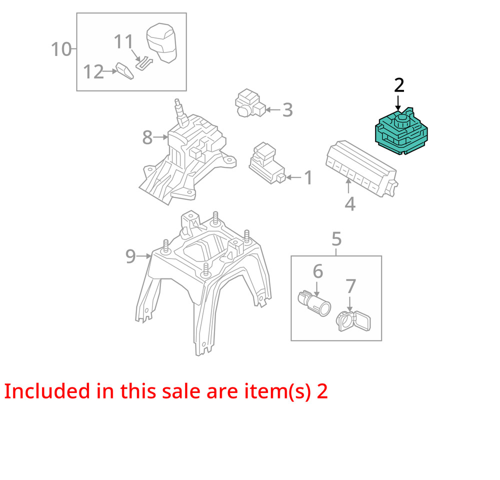 CONTROLLER CONSOLE MNTD OEM 19-20 CX-9 1YR WRNTY
