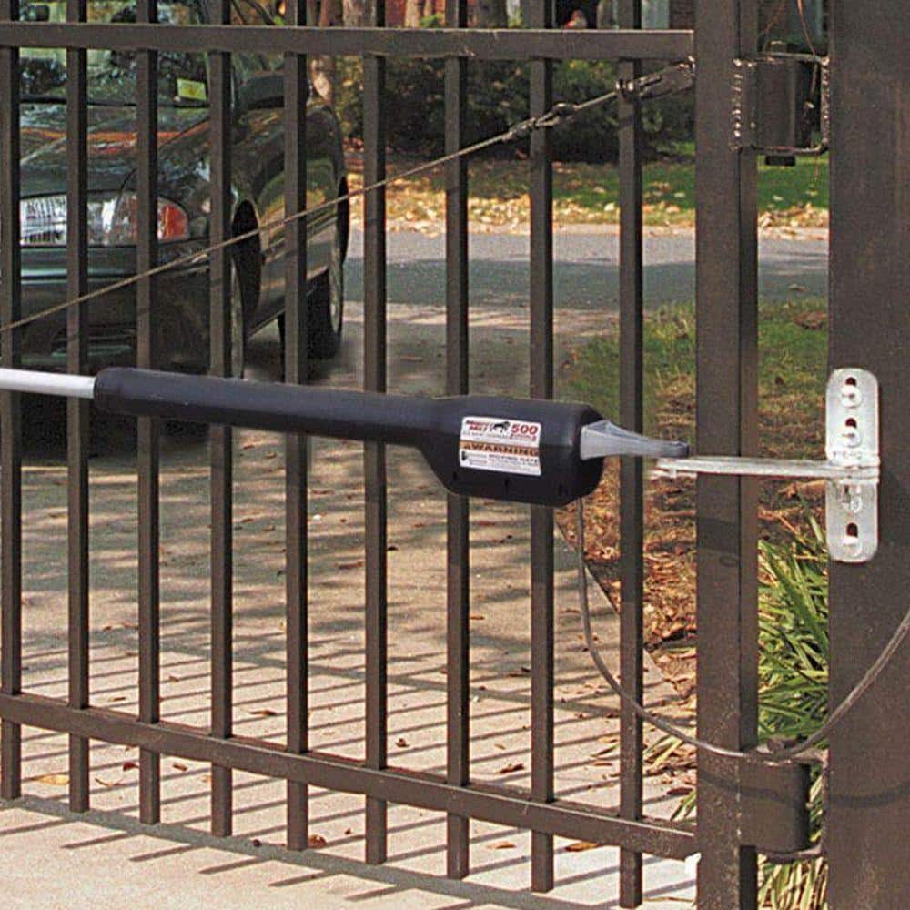 Push-To-Open Bracket for Driveway Gate Openers