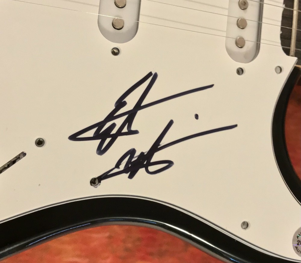 GFA Misguided Roses I'll Be * EDWIN McCAIN * Signed Electric Guitar E4 COA