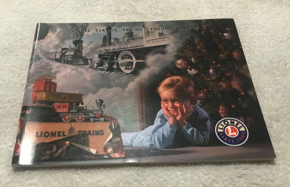 2002 LIONEL CLASSIC TRAINS VOLUME 2 Catalog- VG+