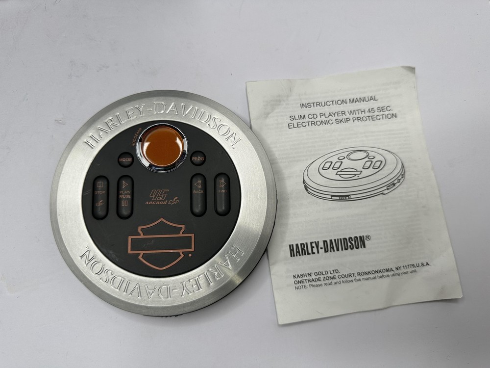 Harley-Davidson | Model: HDCDE45R Slim CD Player