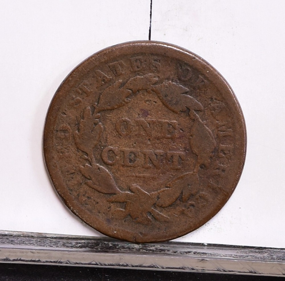 1838 Large Cent - AG (#57167-L)