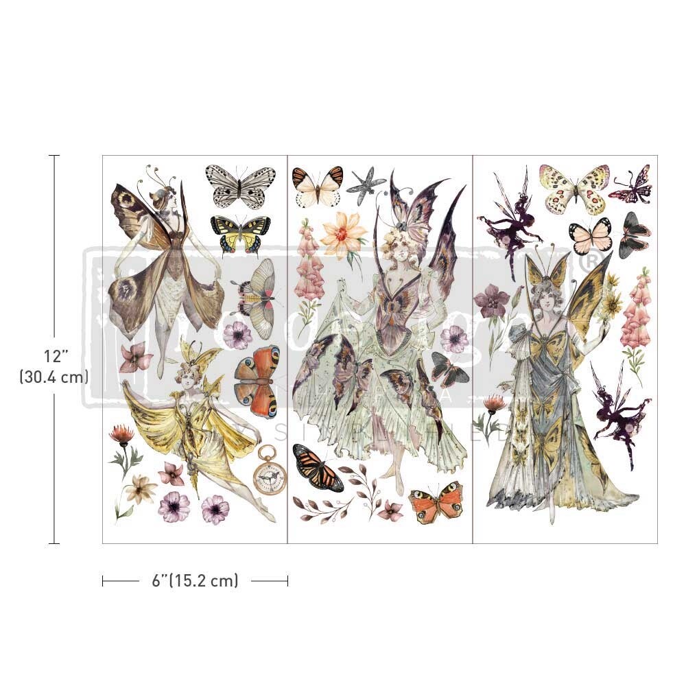 ReDesign with Prima Transfer - Forest Fairies