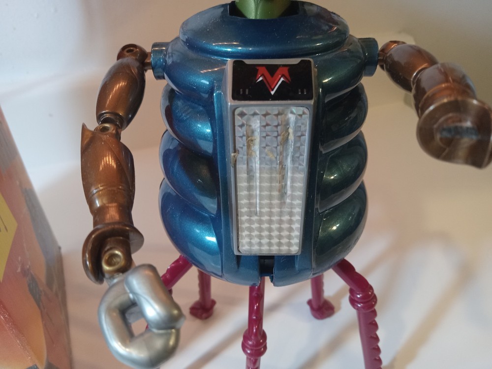 Outer Space Spider Electronic Walking Robot Lights 1984 Working in Box Working!
