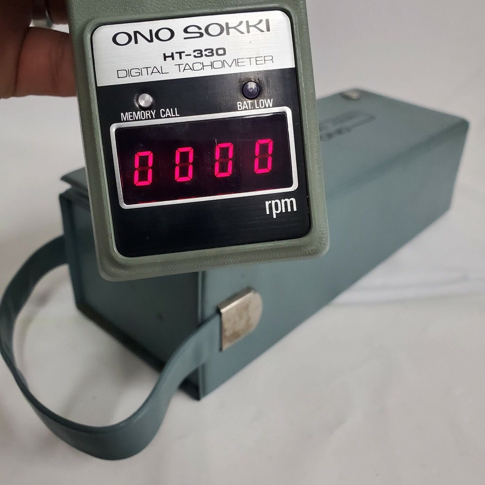 Ono Sokki Handy Digital Tachometer HT-330